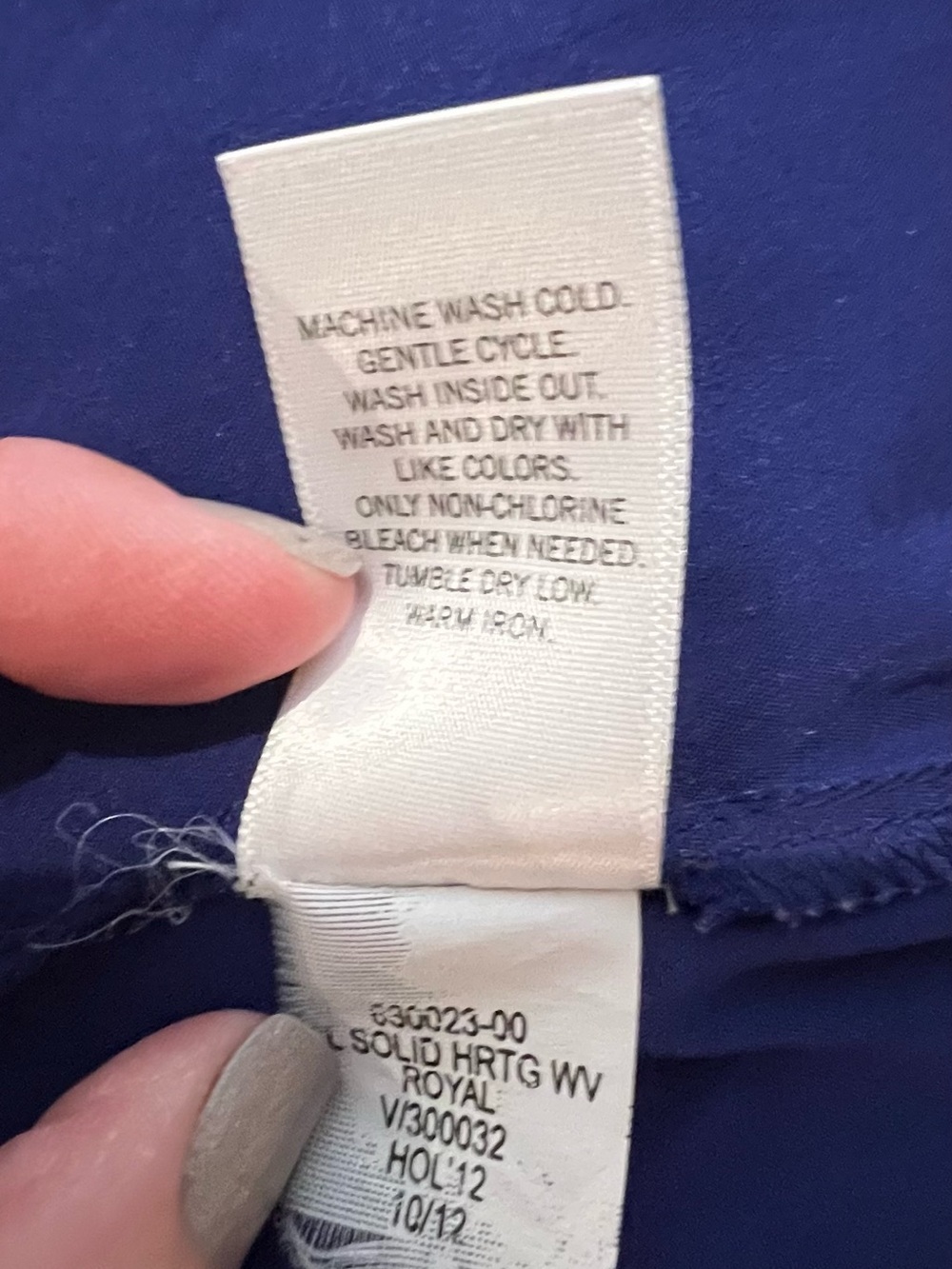 Banana republic Sleeveless Ruffled Button-Front Top - Royal Blue - Picture 11 of 11